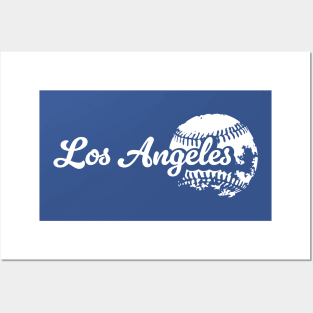 Los Angeles Baseball Posters and Art